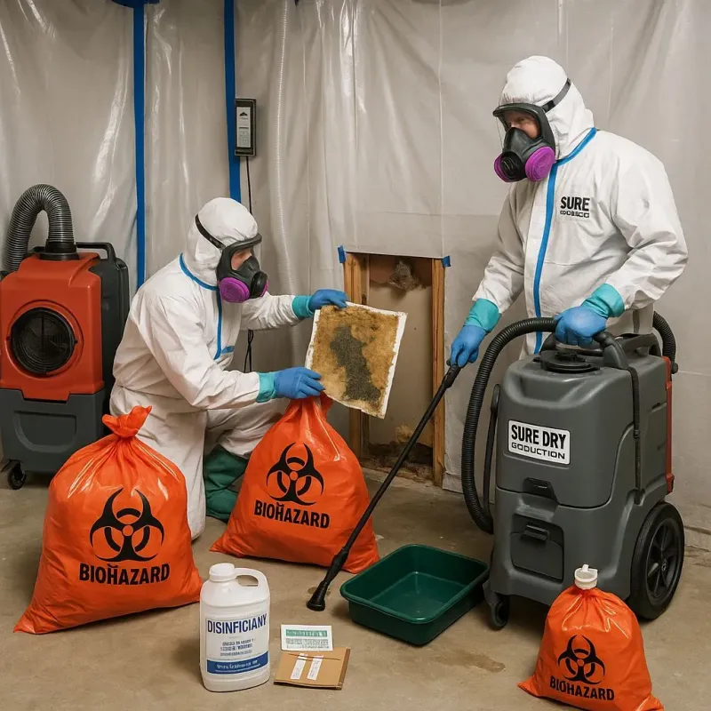 Contaminated Water Handling Protocols process in Matheny, CA